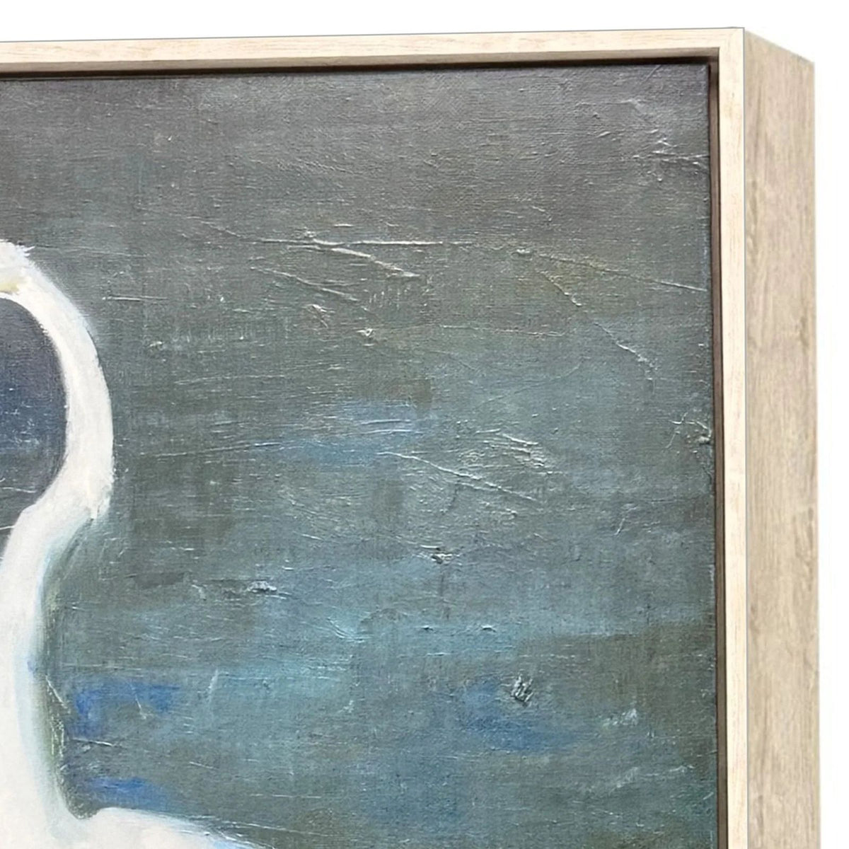 Paragon Reflections Hand Assembled Blue Canvas Art