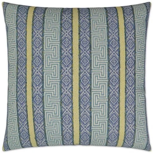Regis Blue Throw Pillow With Insert - LOOMLAN - D.V. Kap - Throw Pillows
