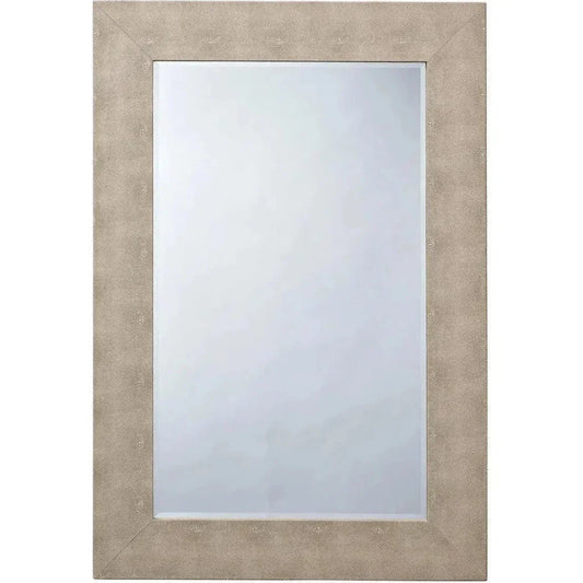 Reversible Faux Shagreen Rectangle Wall Mirror - LOOMLAN - Jamie Young - Wall Mirrors