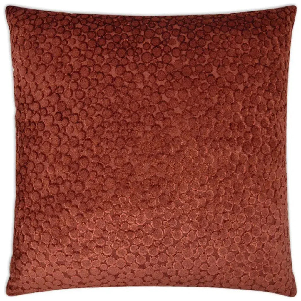 Rexford Henna Red Throw Pillow With Insert - LOOMLAN - D.V. Kap - Throw Pillows