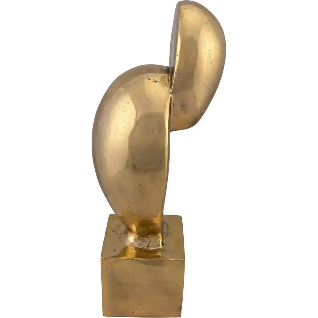 Ripley Brass Sculpture - LOOMLAN - Noir - Statues & Sculptures
