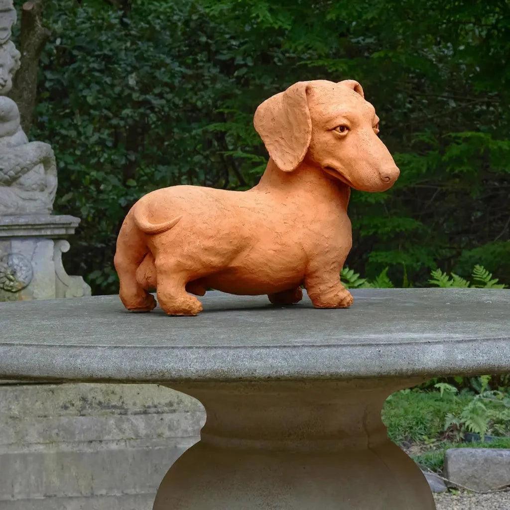 Rocky the Teckel - LOOMLAN - Currey & Co - Statues & Sculptures