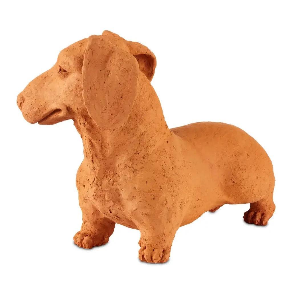 Rocky the Teckel - LOOMLAN - Currey & Co - Statues & Sculptures