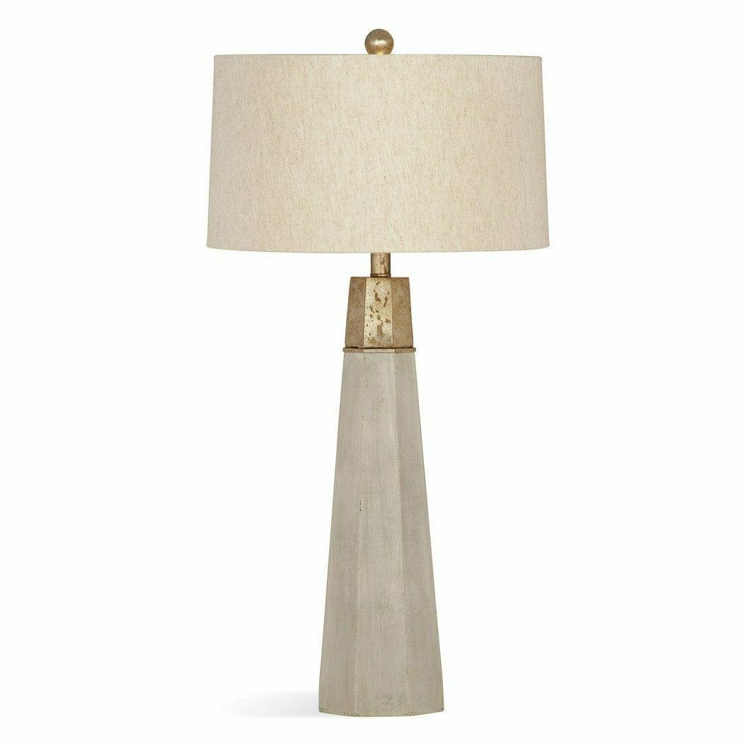 Bassett Mirror Rowan 34" Tall Stone Grey Table Lamp