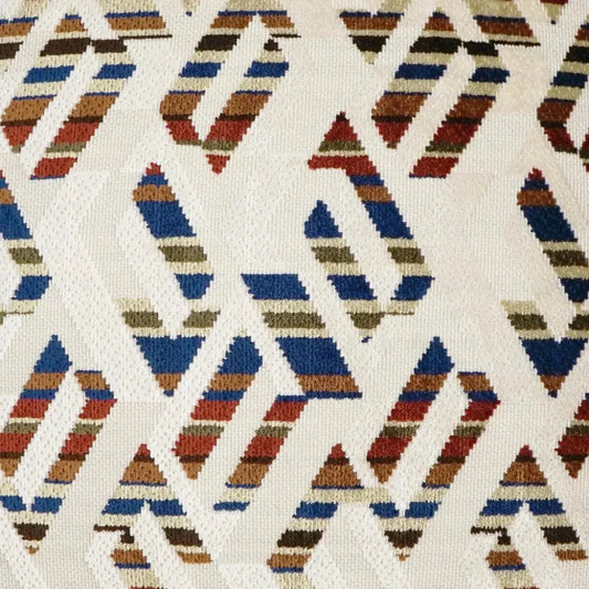 Rubicon Sierra Blue Red Brown Large Throw Pillow Insert - LOOMLAN - D.V. Kap - Throw Pillows