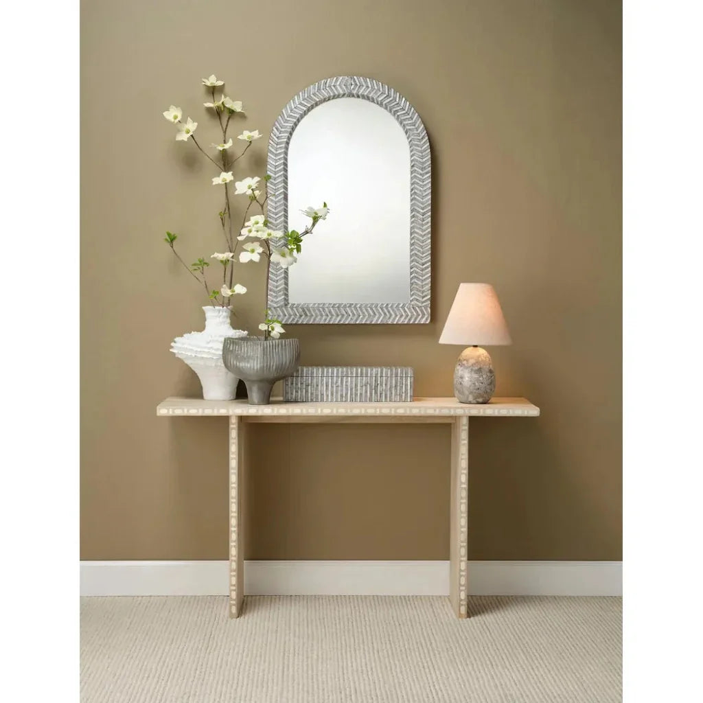 Ruffle Ceramic Decorative Vase Jamie Young - LOOMLAN - Jamie Young - Vases & Jars