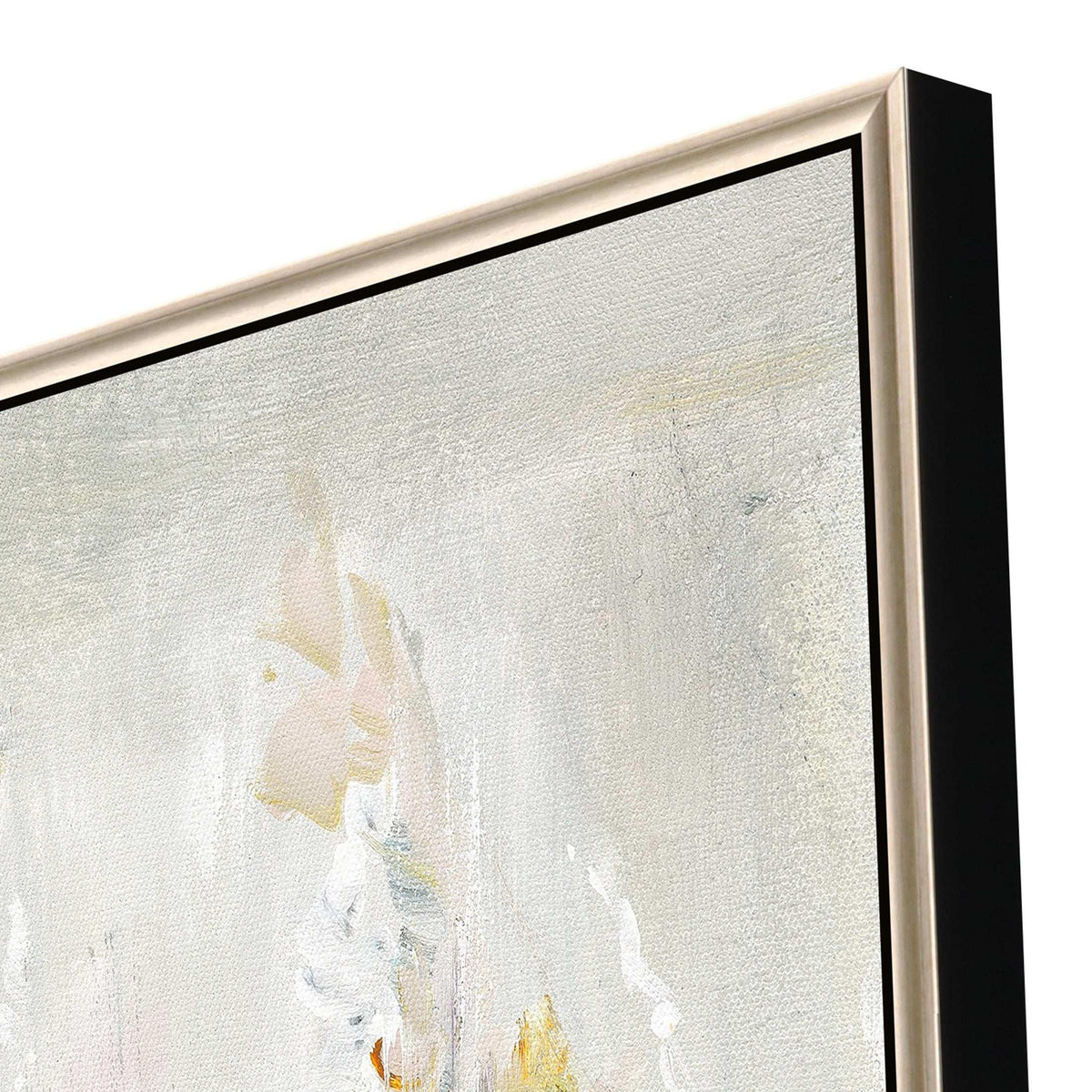 Paragon Rustic Garden Blue Canvas Art
