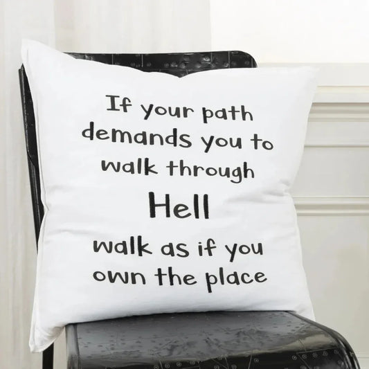 Saba Words Fun Decorative Throw Pillows Dawn Fill - LOOMLAN - LOOMLAN - Throw Pillows