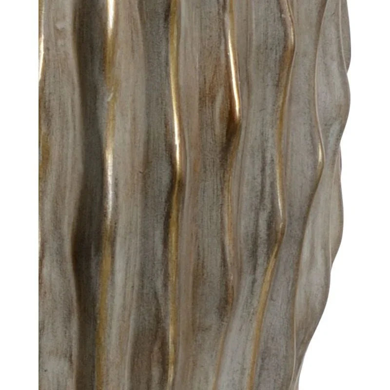 Wildwood Saguaro Modern Ceramic With Gold Accent Table Lamp