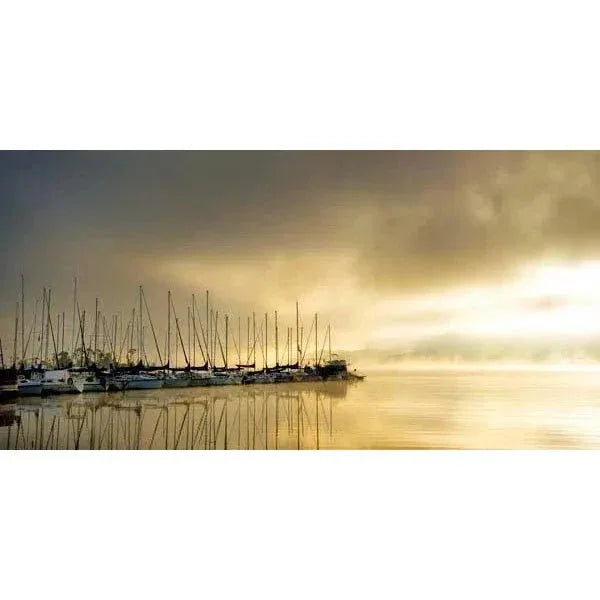 Sails at Sunset Coastal Wall Art Indoor Outdoor - LOOMLAN - LOOMLAN - Canvas Art
