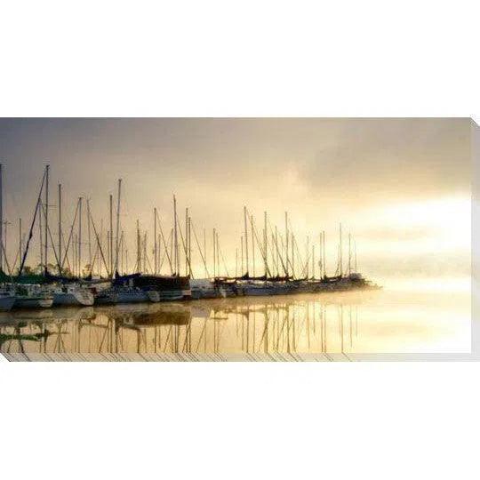 Sails at Sunset Coastal Wall Art Indoor Outdoor - LOOMLAN - LOOMLAN - Canvas Art