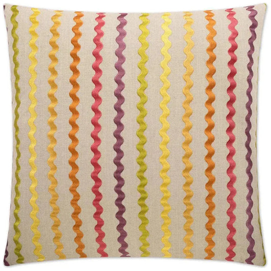 Samba Blossom Multi Color Throw Pillow Insert - LOOMLAN - D.V. Kap - Throw Pillows