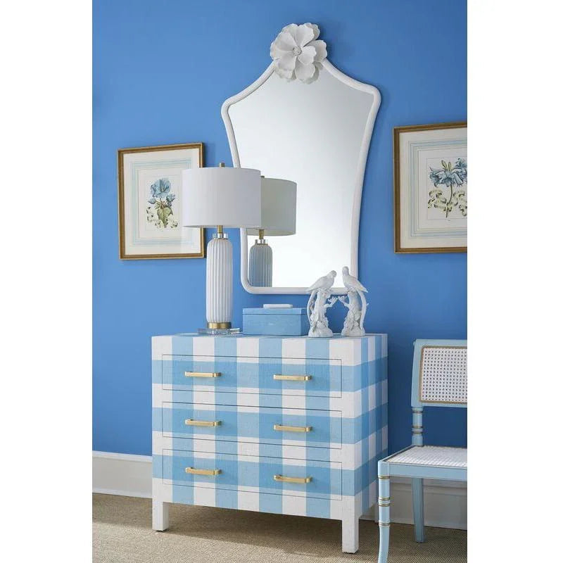 Samuel Glazed Fluted Ceramic Table Lamp - LOOMLAN - Chelsea House - Table Lamps