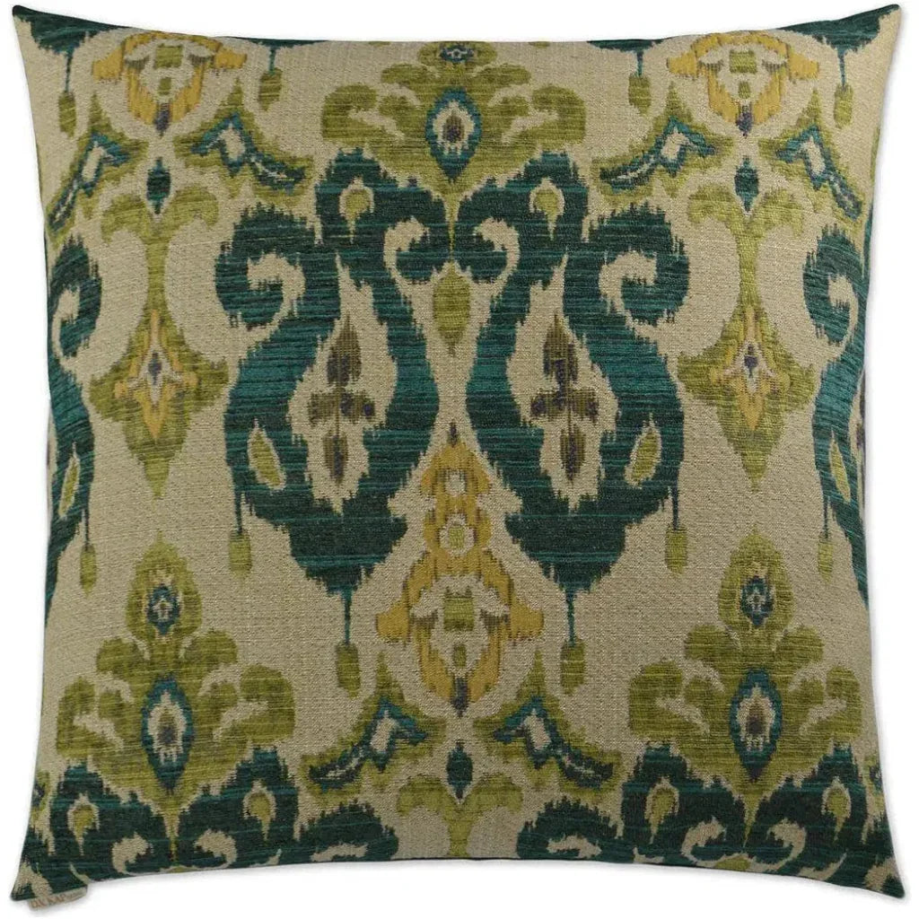 Samura Green Throw Pillow With Insert - LOOMLAN - D.V. Kap - Throw Pillows