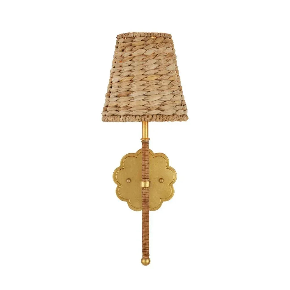 Savoie Removable Shade Wall Sconce - LOOMLAN - Currey & Co - Wall Sconces