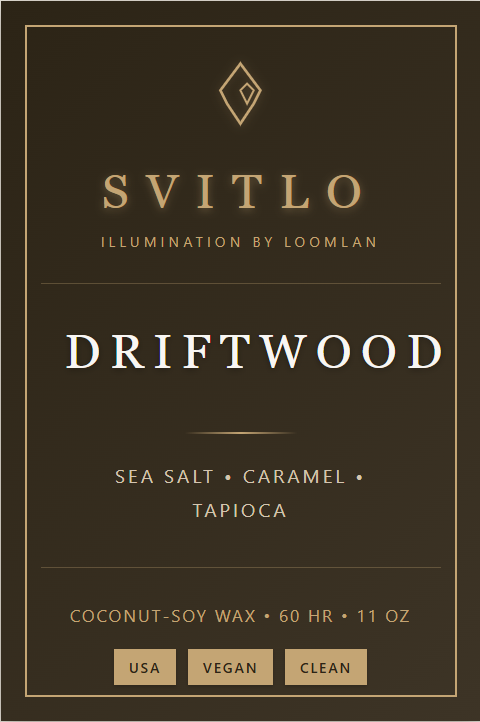 Driftwood - Sea Salt Candle