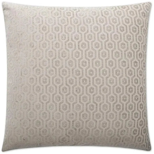 Seneca Grey Throw Pillow With Insert - LOOMLAN - D.V. Kap - Throw Pillows