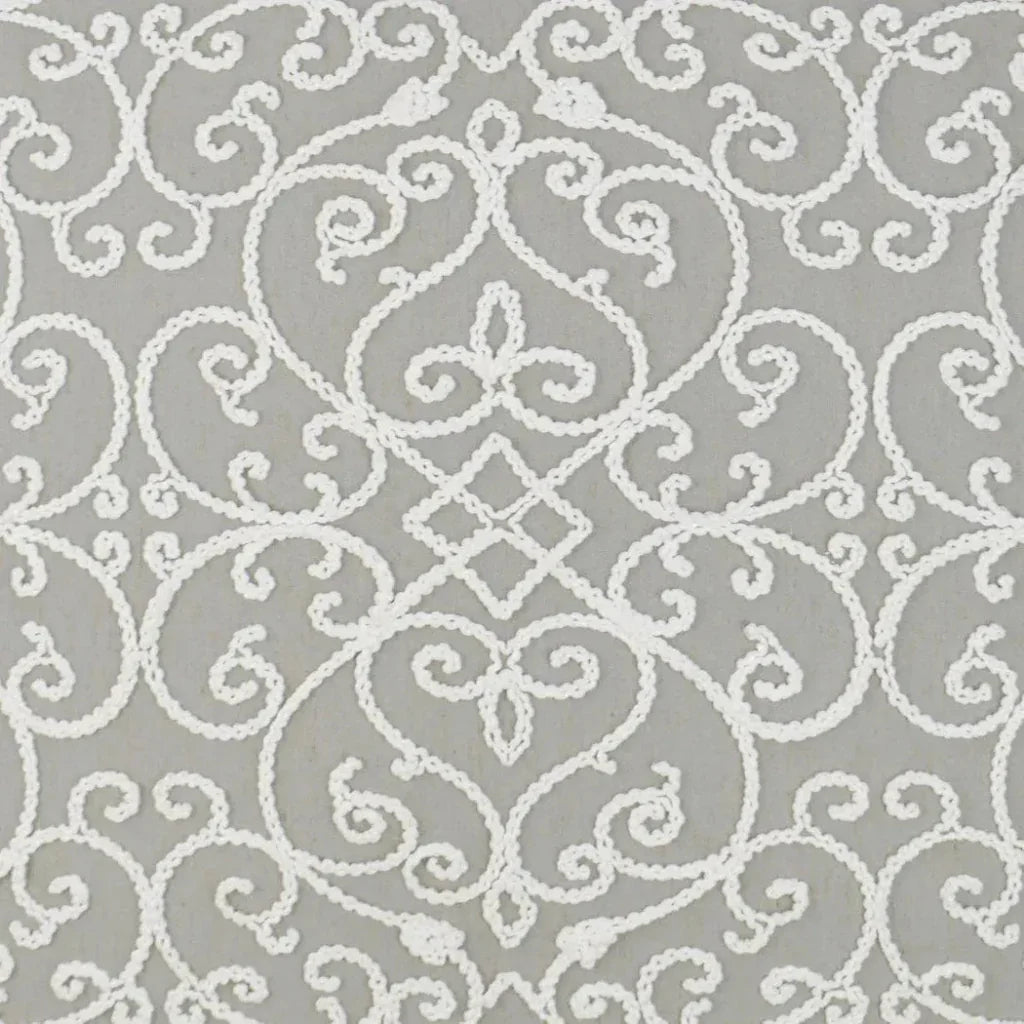 D.V. Kap Serafim Stone Grey Throw Pillow With Insert