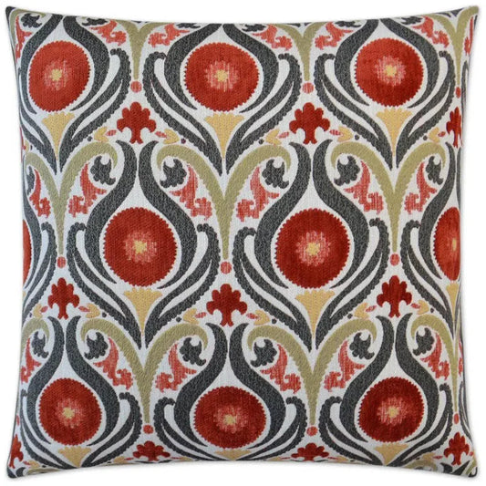 Serenade Blaze Red Throw Pillow With Insert - LOOMLAN - D.V. Kap - Throw Pillows