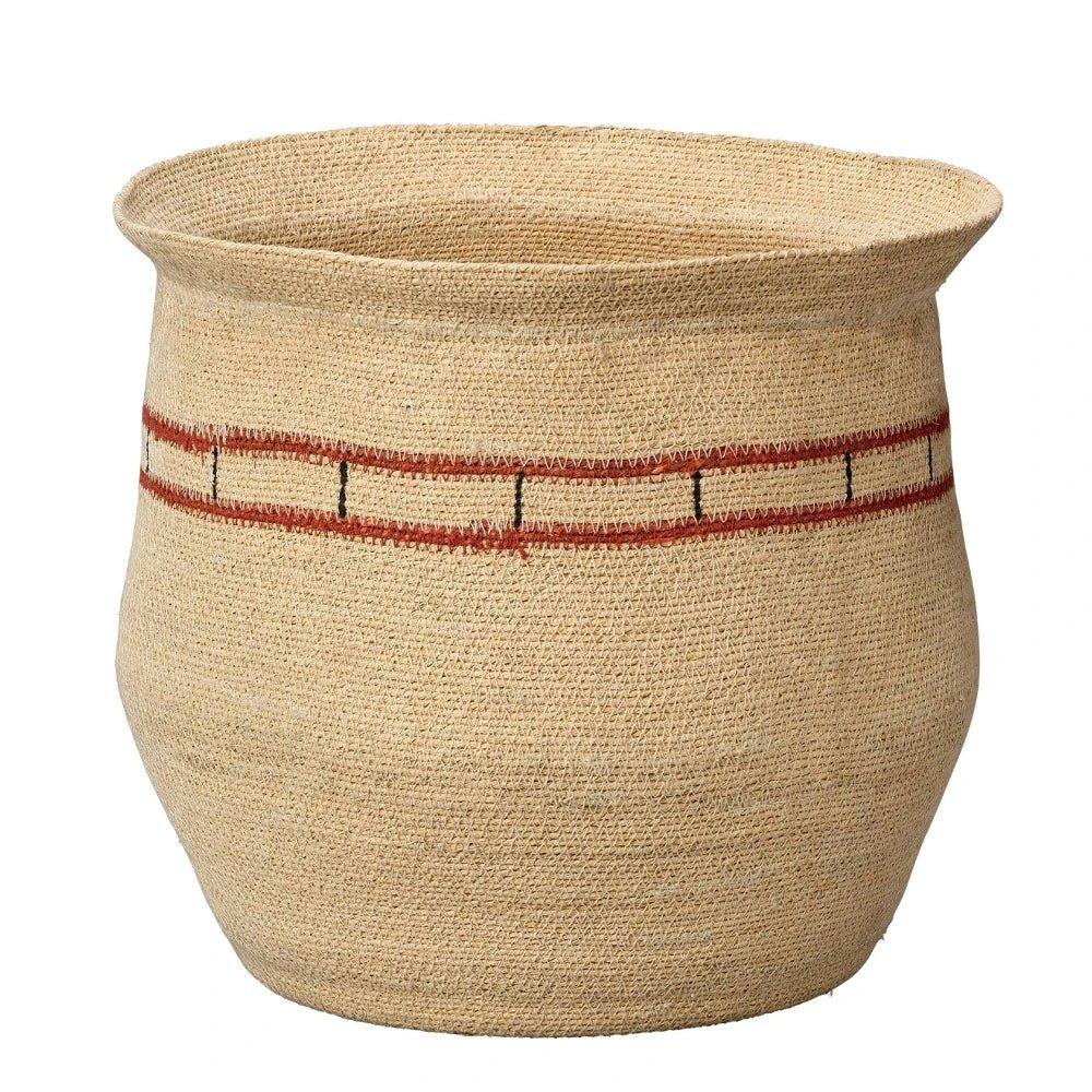 Silkworm Basket - LOOMLAN - Jamie Young - Vases & Jars