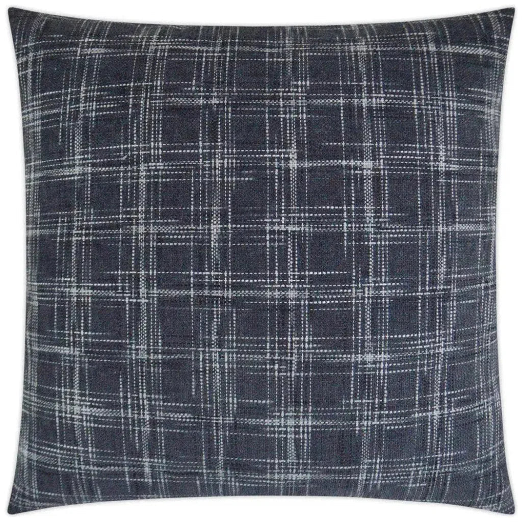 South Hampton Domino Blue Throw Pillow Insert - LOOMLAN - D.V. Kap - Throw Pillows