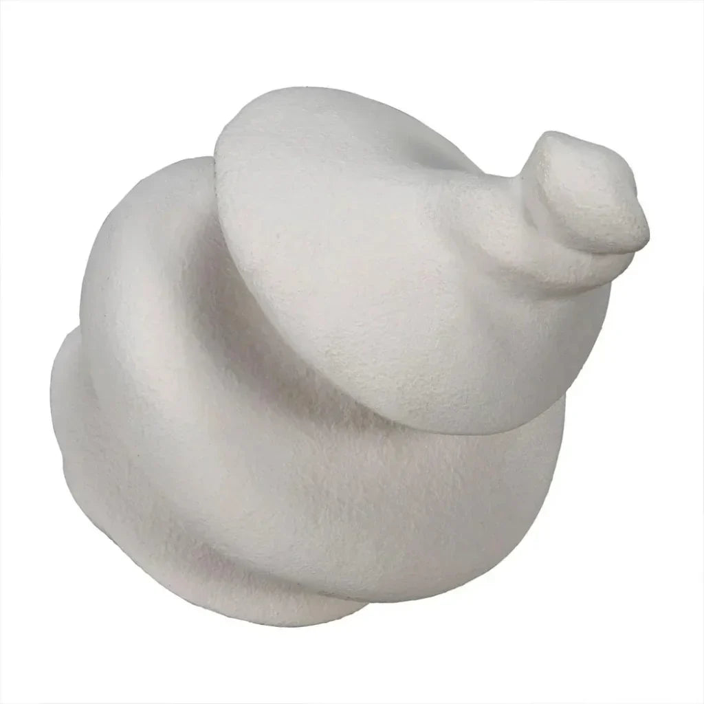 Spiral Handmade Animals Figurine Sculpture - LOOMLAN - Noir - Statues & Sculptures