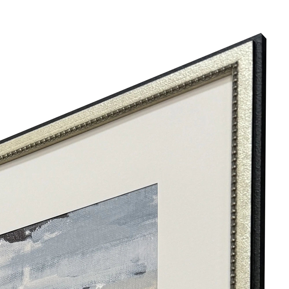 Splendid Blues Wood Framed Wall Art 4PC -- view 4