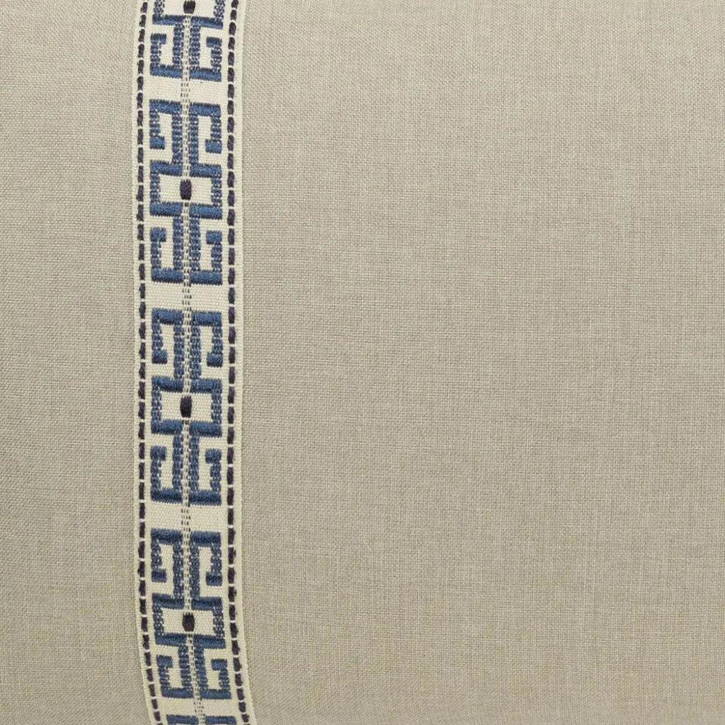 D.V. Kap St. John Lumbar Linen Brown Throw Pillow Insert