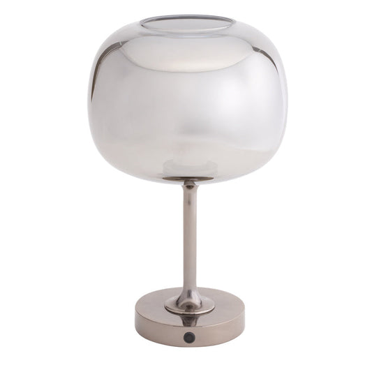 Sterling Rechargeable Glass Table Lamp