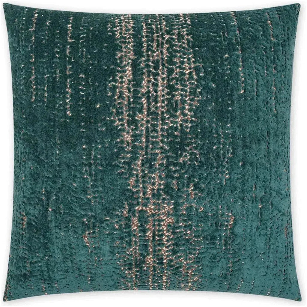 Stonewash Emerald Teal Throw Pillow Insert - LOOMLAN - D.V. Kap - Throw Pillows