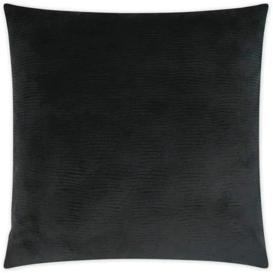 Stream Black Throw Pillow With Insert - LOOMLAN - D.V. Kap - Throw Pillows
