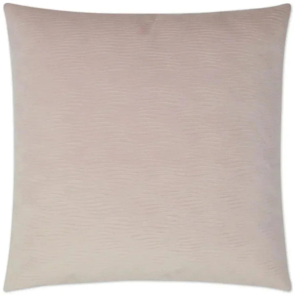 Stream Blush Light Pink Throw Pillow Insert - LOOMLAN - D.V. Kap - Throw Pillows