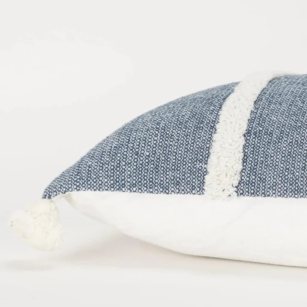 Stripe Lumbar Pillow For Chairs & Couch Anette - LOOMLAN - LOOMLAN - Throw Pillows