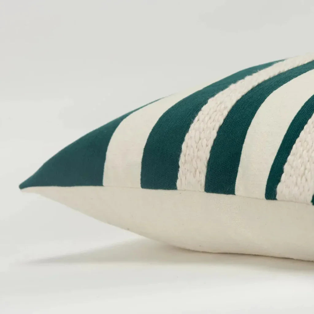 Stripes Down Filled Decorative Throw Pillow Cover - LOOMLAN - LOOMLAN - Throw Pillows