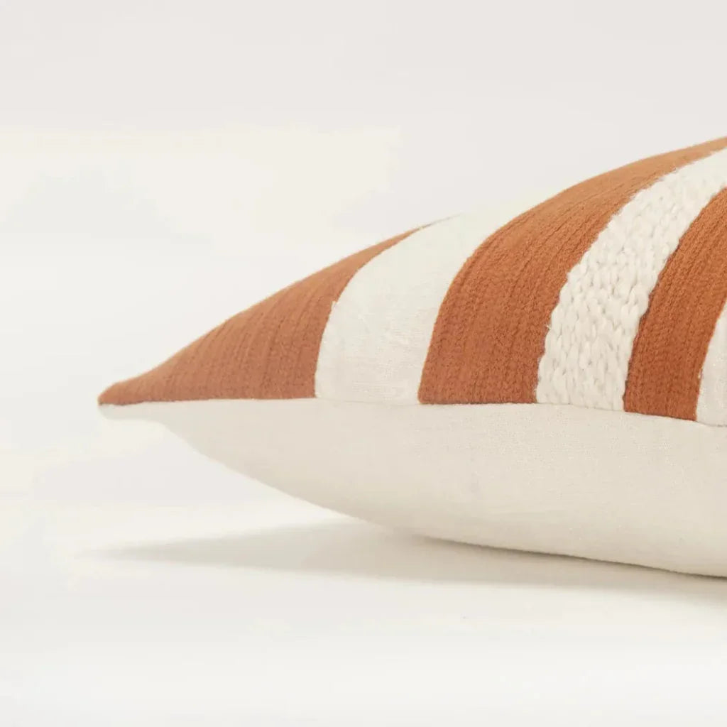 Stripes Down Filled Decorative Throw Pillow Cover - LOOMLAN - LOOMLAN - Throw Pillows