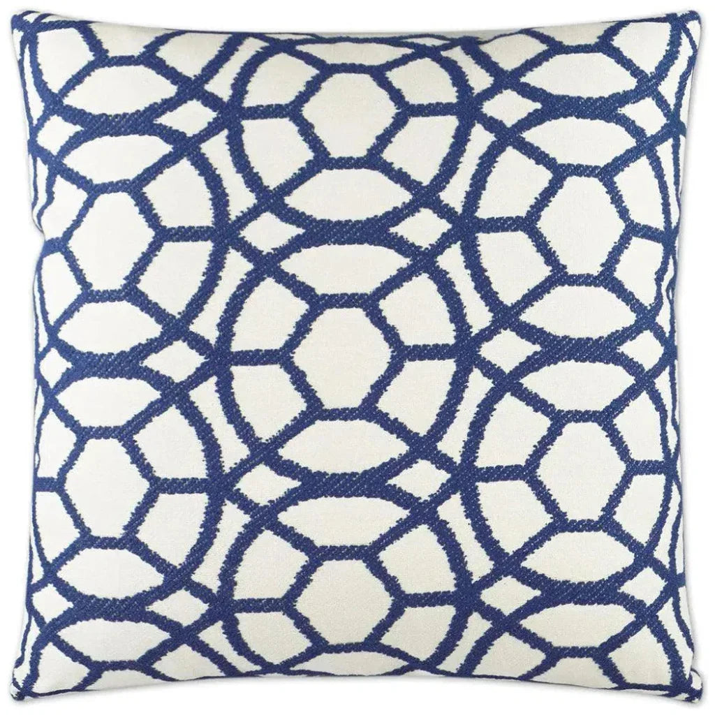 Suave Blue Blue Throw Pillow With Insert - LOOMLAN - D.V. Kap - Throw Pillows
