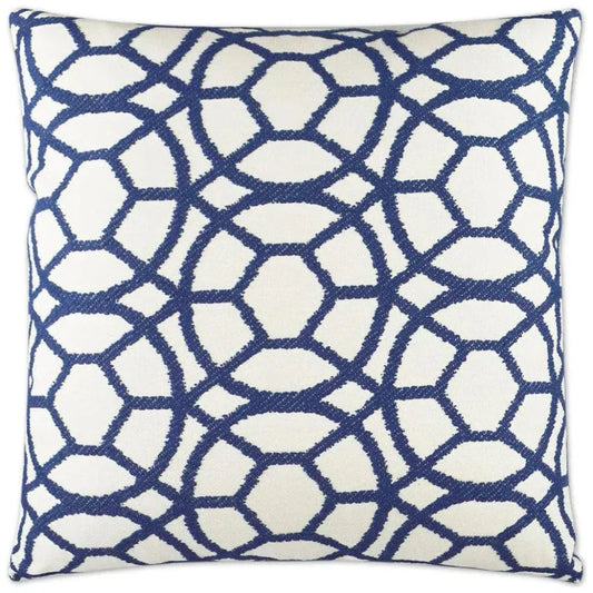 Suave Blue Blue Throw Pillow With Insert - LOOMLAN - D.V. Kap - Throw Pillows