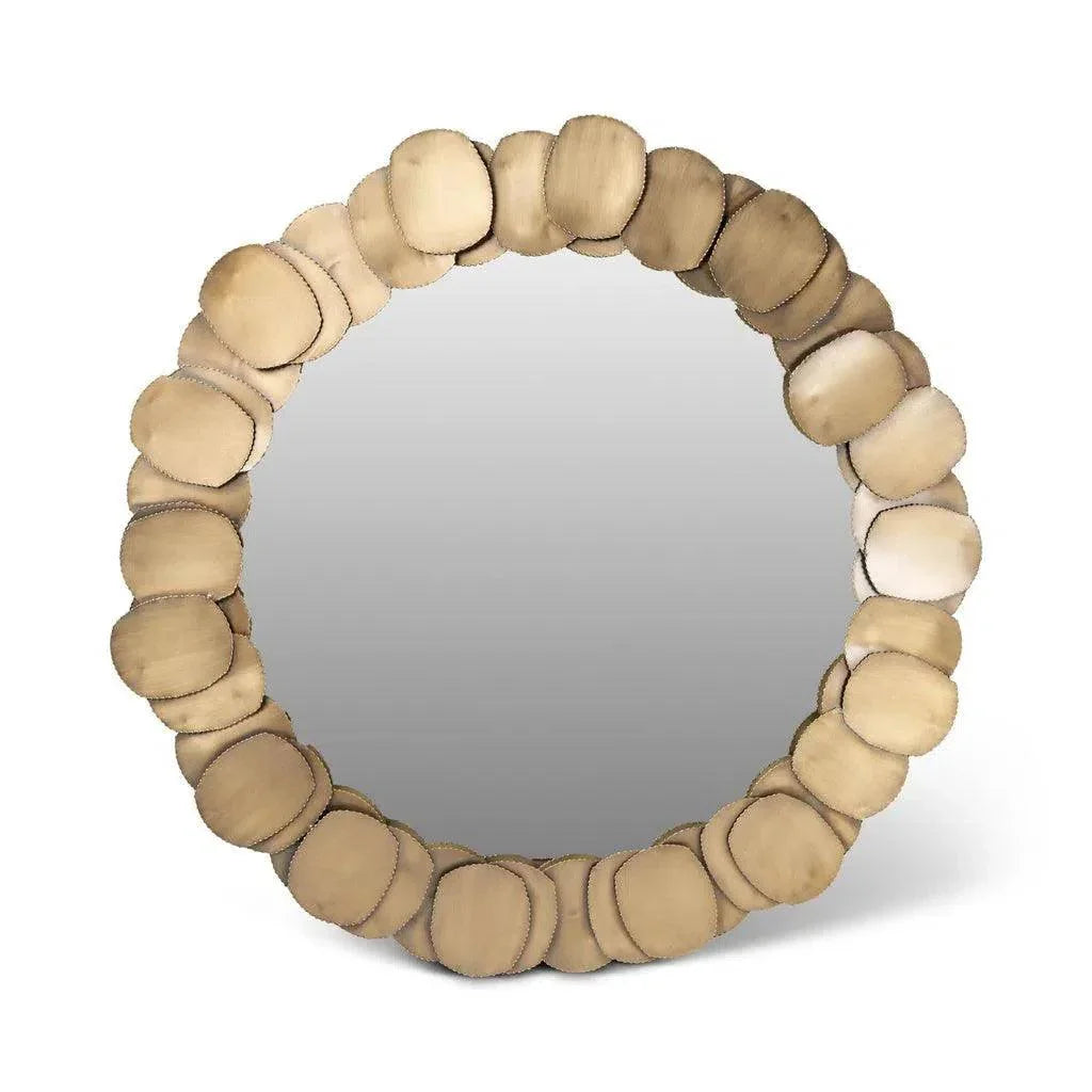 Suri Iron Round Mirror - LOOMLAN - Urbia - Wall Mirrors