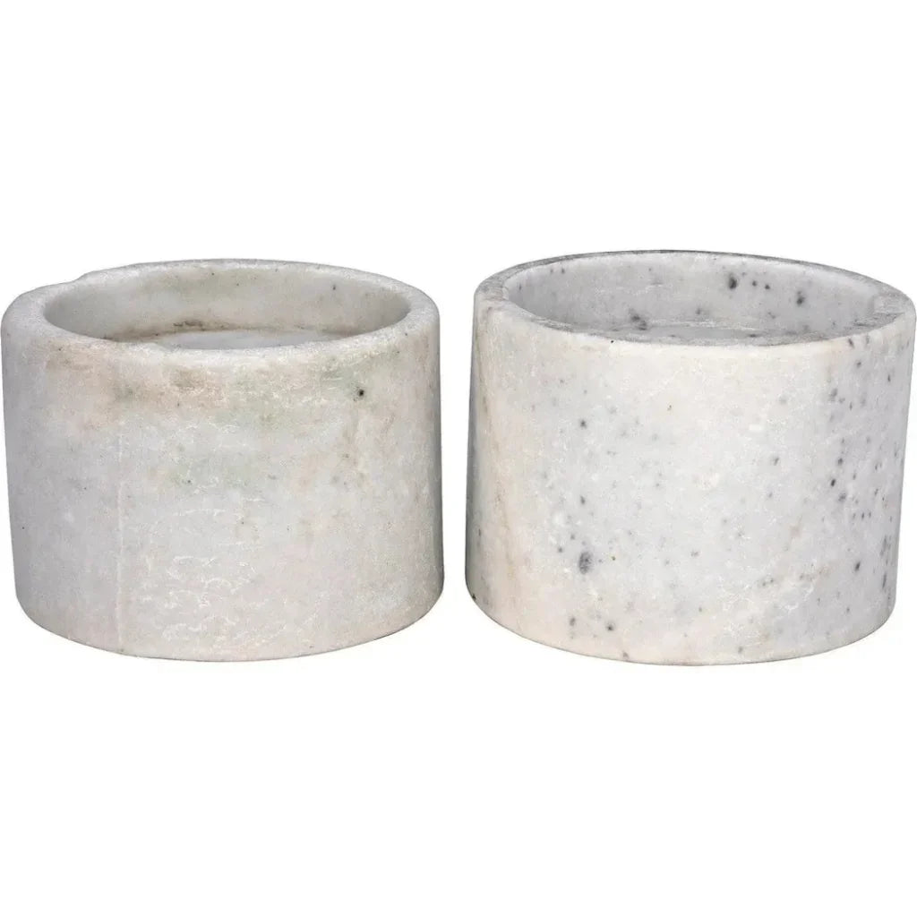 Syma Decorative Marble Candleholder 2Pc