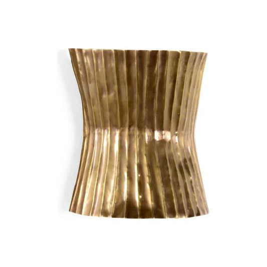 Tabuk Antique Brass Finish Wall Sconce - LOOMLAN - Wildwood - Wall Sconces