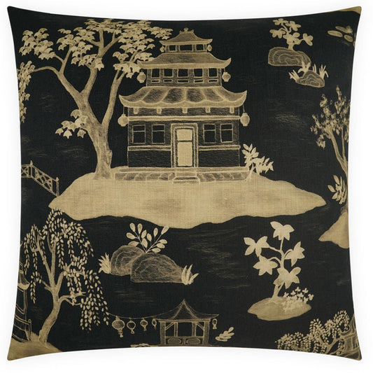 Tang Cotton Throw Pillow