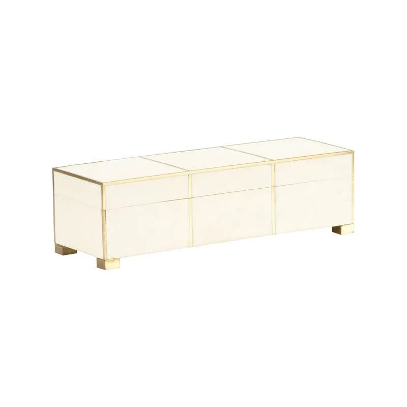 Tate Resin Made Box - LOOMLAN - Chelsea House - Boxes & Bowls