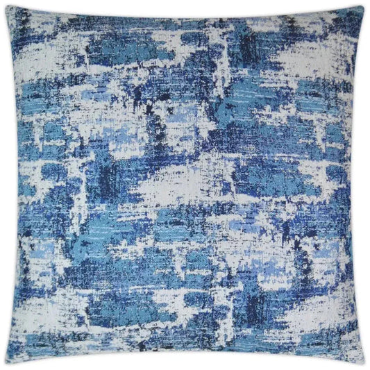 Textural Marine Blue Throw Pillow Insert - LOOMLAN - D.V. Kap - Throw Pillows