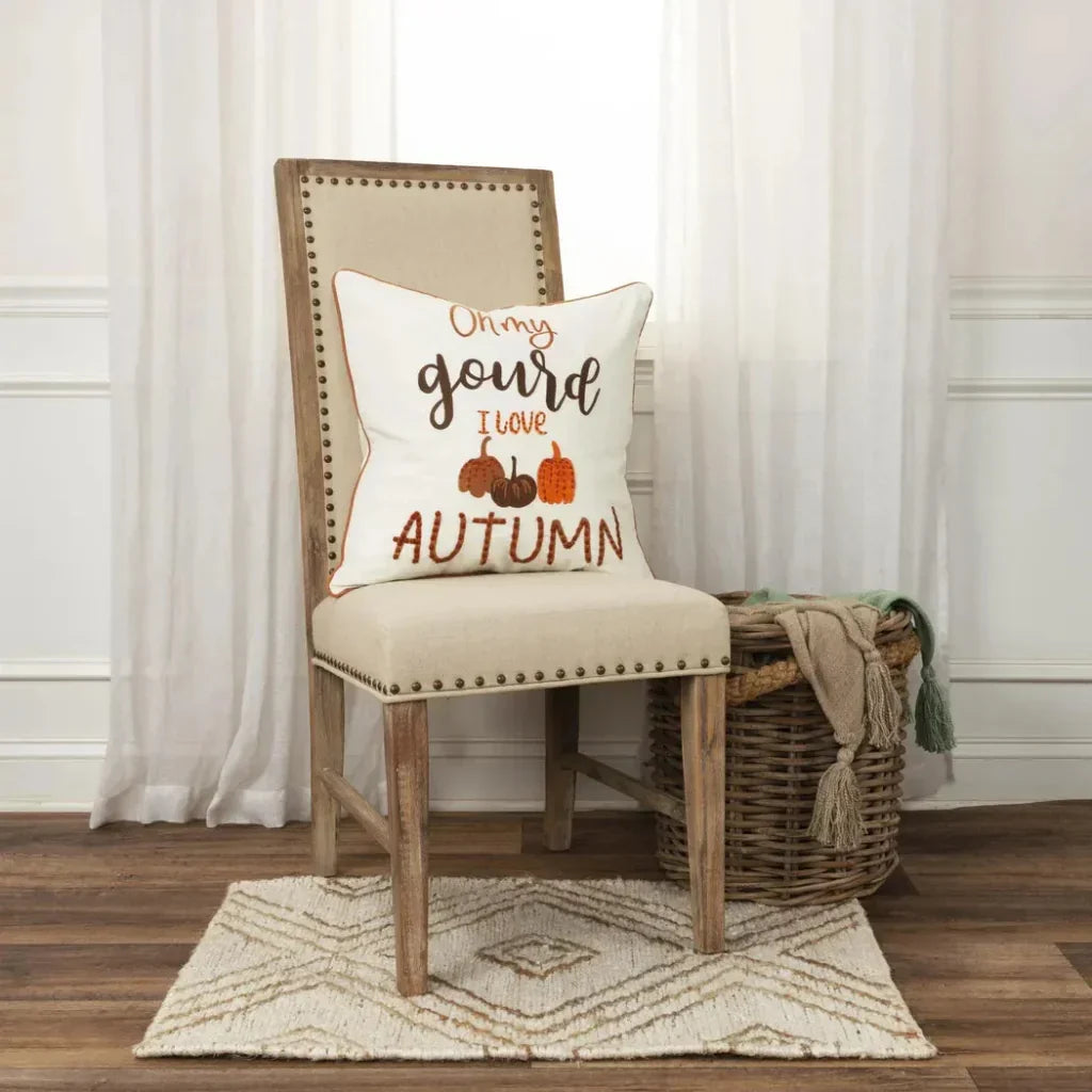 Thanksgiving Decorative Pillow Gourd - LOOMLAN - LOOMLAN - Throw Pillows