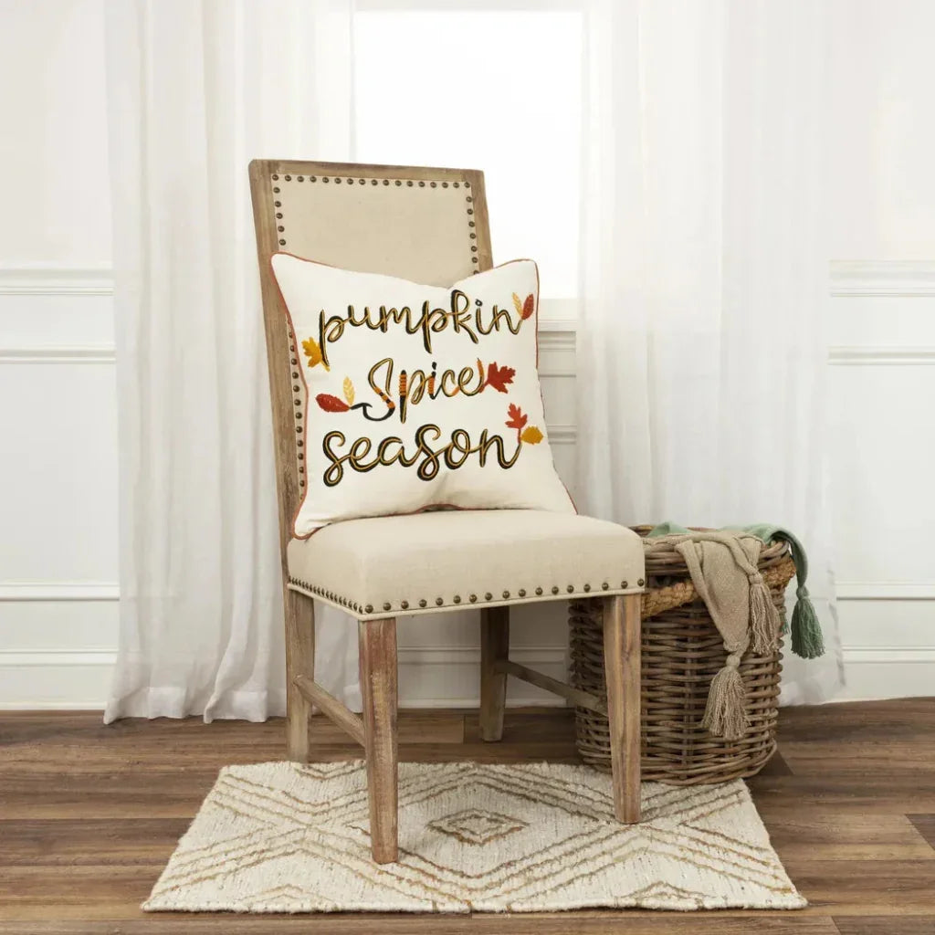 Thanksgiving Sofa Throw Pillow Words Spice - LOOMLAN - LOOMLAN - Throw Pillows