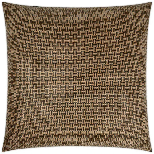 Thatchwork Safari Brown Large Throw Pillow Insert - LOOMLAN - D.V. Kap - Throw Pillows
