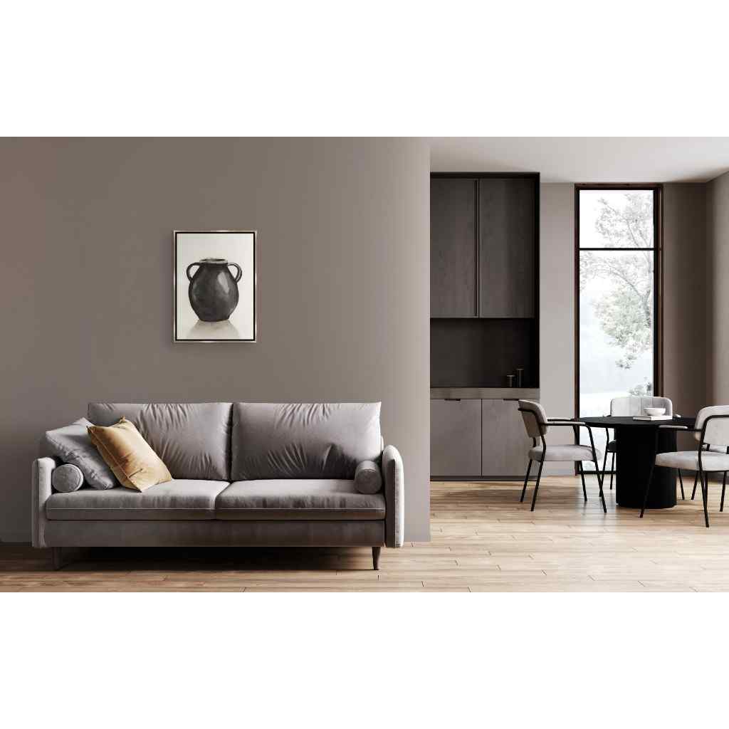 The Pots Hand Crafted Canvas Art