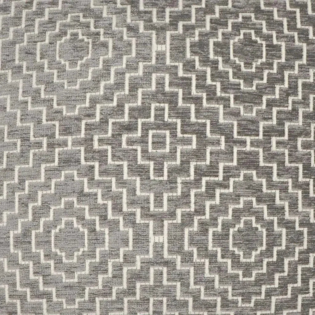 Tile Mushroom Grey Large Throw Pillow Insert - LOOMLAN - D.V. Kap - Throw Pillows