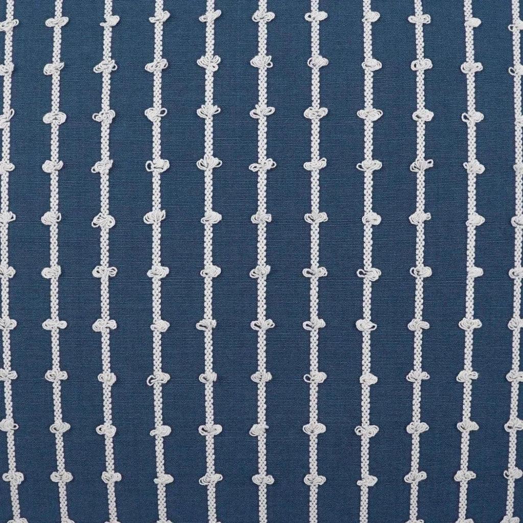 D.V. Kap Topsy Marine Blue Throw Pillow With Insert