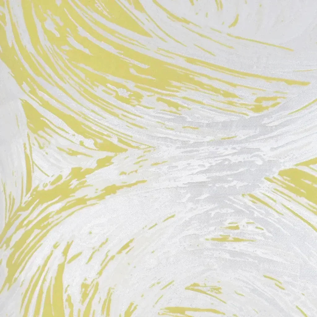 Tornado Citron Yellow Throw Pillow Insert - LOOMLAN - D.V. Kap - Throw Pillows